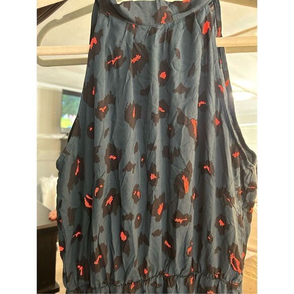 NEW PRETTYGARDEN Midi Dress Halter Flowy Pleated M - Picture 3 of 3